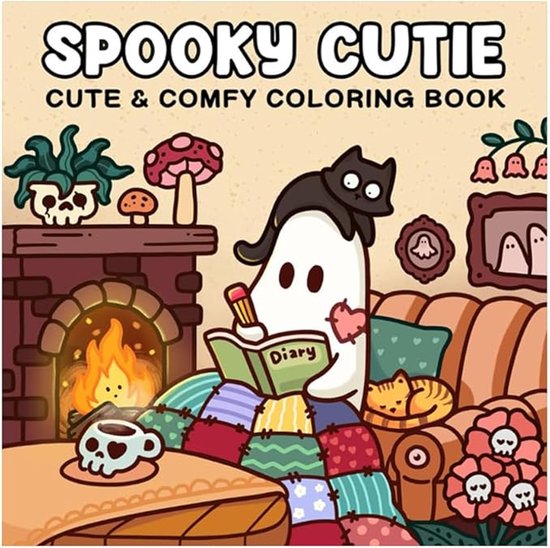 Coco Wyo - Spooky Cutie - Kleurboek - Volwassenen en Kinderen - TikTok Trend