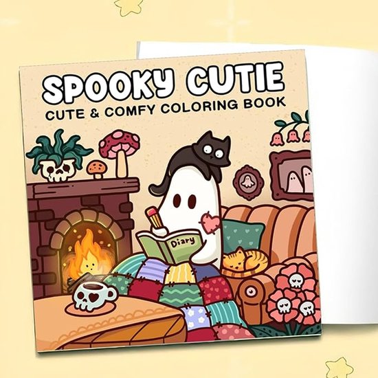 Coco Wyo - Spooky Cutie - Kleurboek - Volwassenen en Kinderen - TikTok Trend