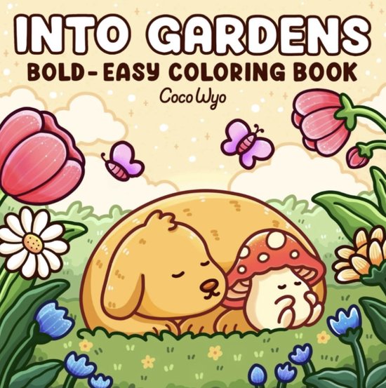 Coco Wyo - Into Gardens - Kleurboek - Volwassenen en Kinderen - TikTok Trend