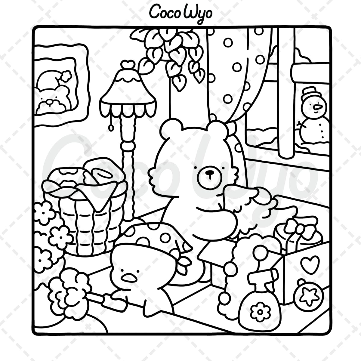 Coco Wyo - Comfy Days - Kleurboek - Volwassenen en Kinderen - TikTok Trend