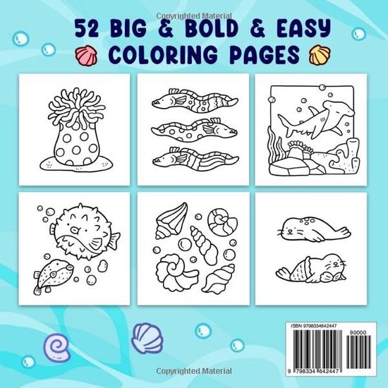 Coco Wyo - Ocean Scene - Kleurboek - Volwassenen en Kinderen - TikTok Trend
