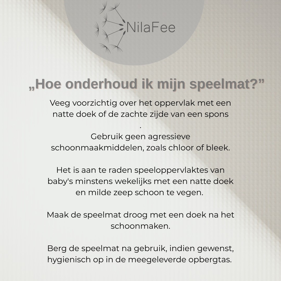 NilaFee™ - Speelmat - Foam - Geometry Gray